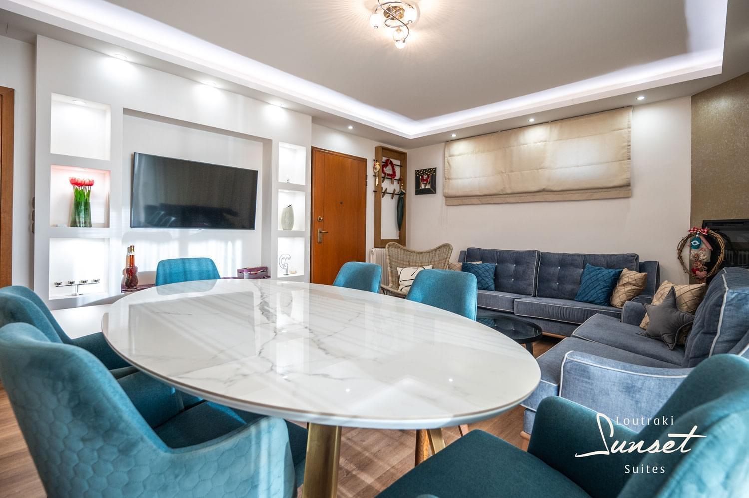 Loutraki Sea Sunset Apartment Ngoại thất bức ảnh